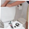 LALAFINA Toilet Tank Replacement Kit Cistern Screws Sealing Ring Toilet