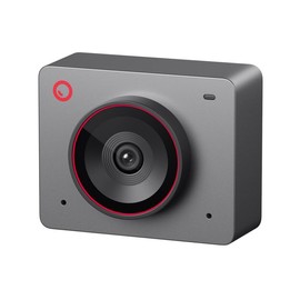 【NEW!!!】OBSBOT MEET 2 - AI-Powered 4K Webcam, AI Framing & Autofocus, Webcam with Microphone, Background Bokeh, 60 FPS, HDR Low-Light Correction, Beauty Mode, Webcam for PC, Streaming, Conference, Gaming, etc. - Color: MEET 2 - 4K UHD - GRAY