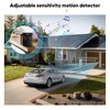 1/2 Mile Hosmart Driveway Alarm Wireless Sensor System & Driveway