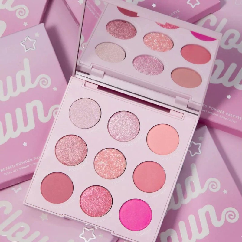 Colourpop Paleta De 9 Sombras Rosas Nudes - Cloud Spun