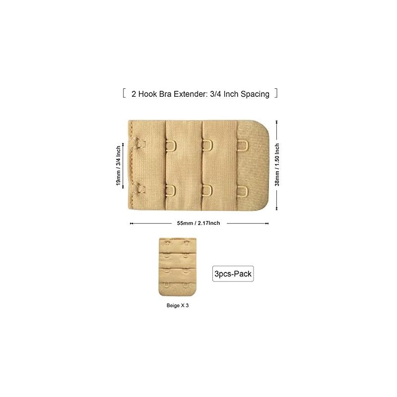 SUREMATE Bra Band Extender 2 Hook /3 Hook /4 Hook