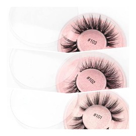 BlissN False eyelashes (Fluffy Mink Lash)