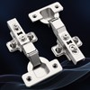 Furniware Pack of 4 Soft Close Hinges for Kitchen Cupboards,Kitchen