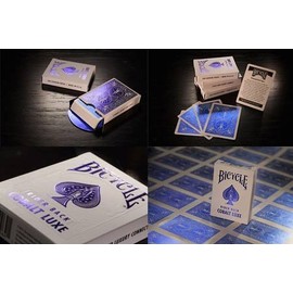 Bicycle Rider Back Cobalt Luxe (Blue) by US Playing Card Co