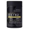 Sports Research D3 Plus K2 (MK-7) 160 Veggie Softgels -