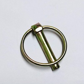 8 Pieces Pin Size 5/16" x 1-3/4" Heavy Duty Linch Pin Lock Pin Clips Tractor Lynch Pin Lynch Pin Fastener Assortment Kit for Farm Tractors Trailers Trucks Mowers Trolley Horsebox