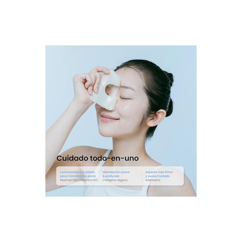 caraseoul Glowganic Pro Mascarilla de Hidrogel con Colágeno Vegano[16 uds]