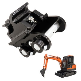 Mini Excavator Quick Change Hitch for Small Digger Quick Coupler Fit Most of up to 3 tons Excavators
