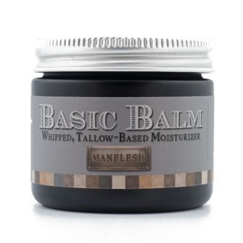 Thompson’s Tallow – Beef Tallow for Skin, 100% Grass-Fed Whipped Tallow Balm Moisturizer with Abyssinian Oil, Men’s, Masculine, Manuka Honey & Propolis, Herb-Infused, USA Handmade, Vetiver+Sandalwood