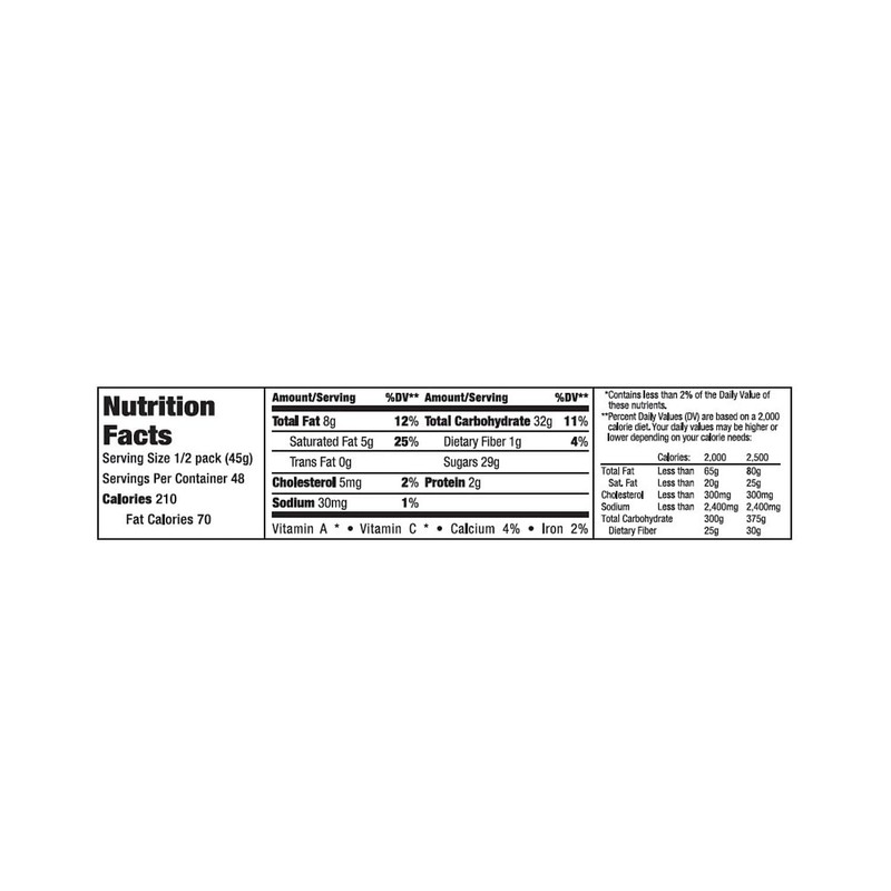 M&M's Milk Chocolate King Size - 24 Count