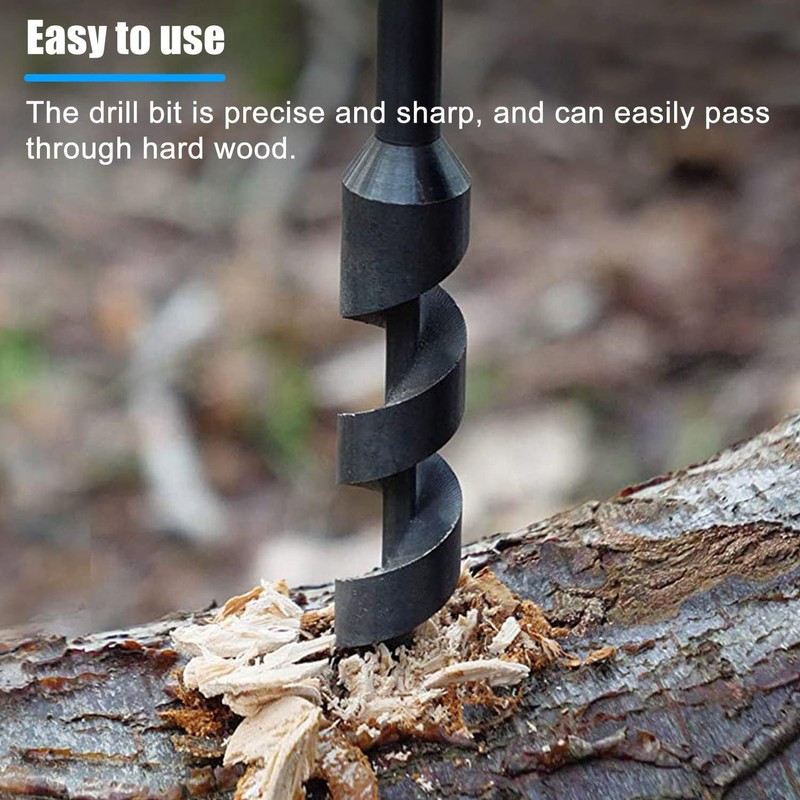 Hand Drill, Hand Drill for Woodworking, Multi-Purpose Auger Drill, Manual