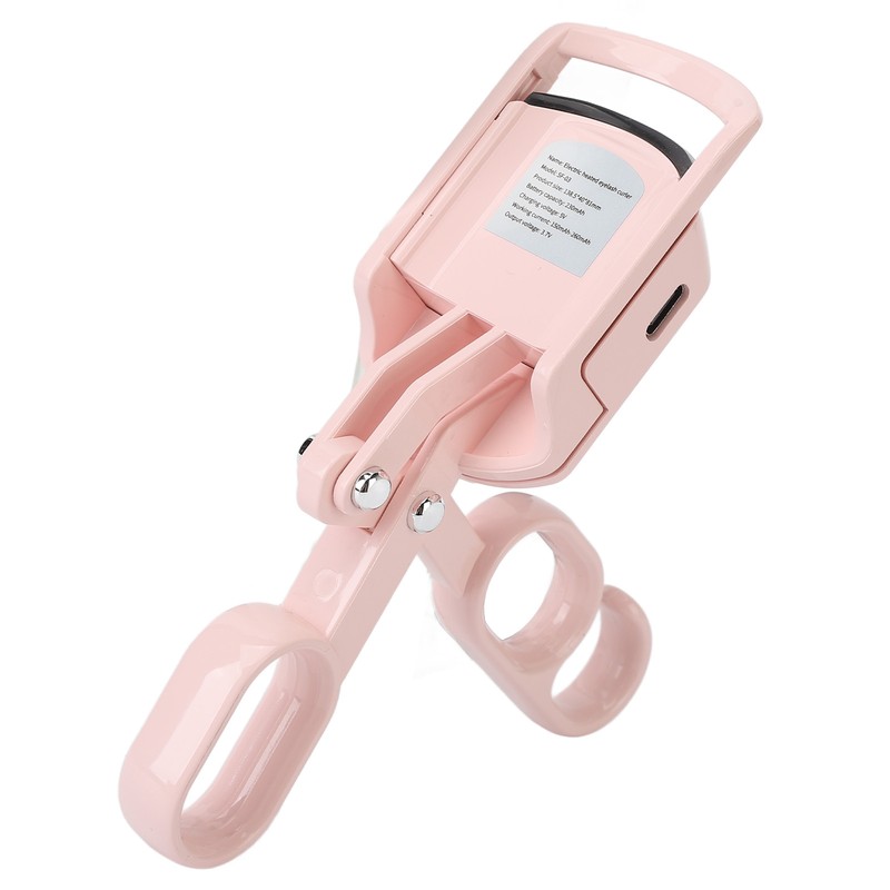Heated Eyelash Curler Rechargeable 3 Levels Temperature Long Lasting Electric