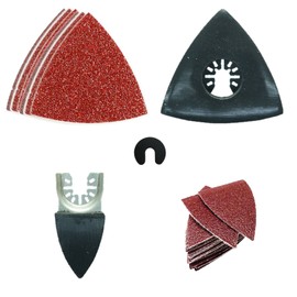 44 x TopsTools DRFAKA44SKA Fast Fit Sanding Kit Compatible with Dremel Multimax Multi-Max MM20, MM30, MM40 and MM45 Multitool Multi Tool Accessories