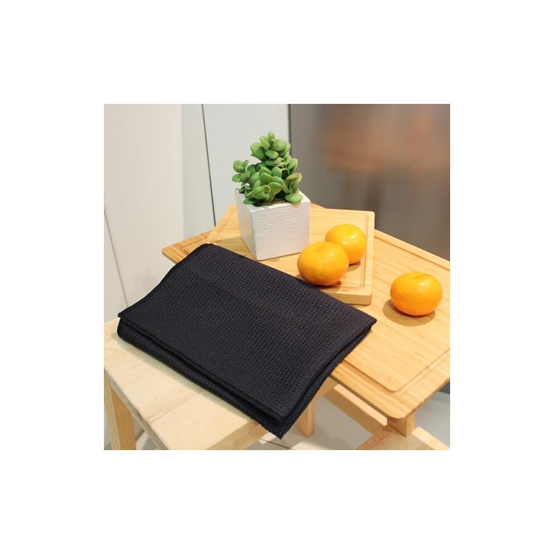 White Magic Tea Towel 3-Pack, Hampton - Superior Absorbency, Versatile