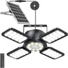 INXPHY Solar Shed Light Outdoor Indoor, Upgrade 6500K 1200Lumen 174