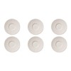 Villeroy & Boch Manufacture Rock Blanc Set 6 Mocha/Espresso Bottom