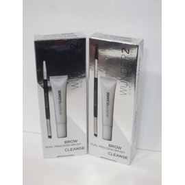 WUNDER 2 DUAL PRECISION BROW BRUSH & CLEANSE BOXED *LOT OF 2*