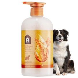 Arf Arf Dog Shampoo Silky & Conditioning, Hydrating Oatmeal Formula 16oz, Smooth Coat Wash, Honey-Infused, Pet-Friendly, pet Shampoo and Conditioner, Made for All Breeds