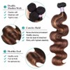 P430 Human Hair Bundles Highlight Body Wave Bundles 14 Inch