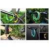 Bicycle Lock, Wire Lock, Bicycle, Key, Dial, 4-Digit Password Changable,