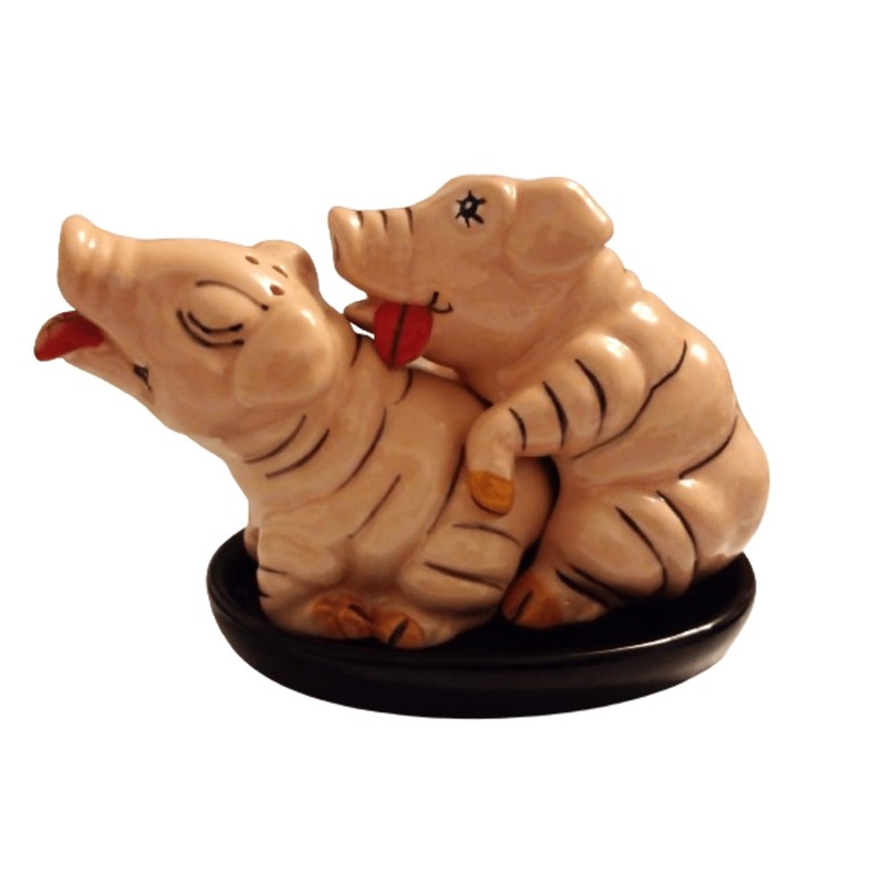 Salt and Pepper Shaker Set, Salt and Pepper Shakers, Ceramic,