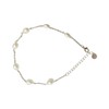 Dainty Link Chain Anklet for Women - Adjustable Ankle Jewelry