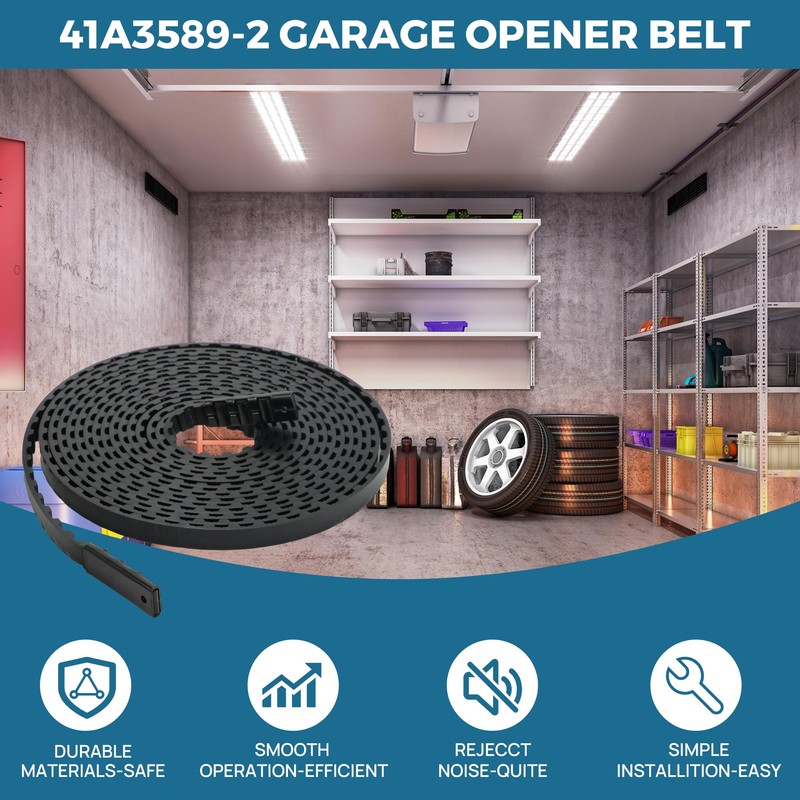 41A3589-2 Drive Belt for 10ft High Garage Doors, 306'' Garage