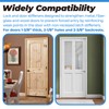 U 9585 Stainless Steel Lock and Door Reinforcement Plate for