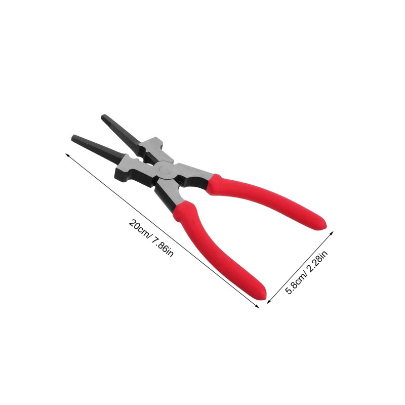 SEWACC Carbon Steel Mig Pliers Multi Functional Insulated Handle Wire