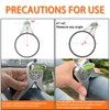 Upgraded Pipe Center Finder, Measure Pipe Diameter, Pipefitter Tools With