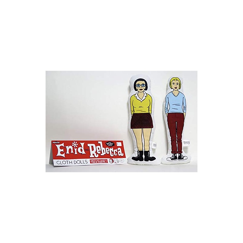 Press Pop Enid & Rebecca Cloth Doll Daniel Clowes