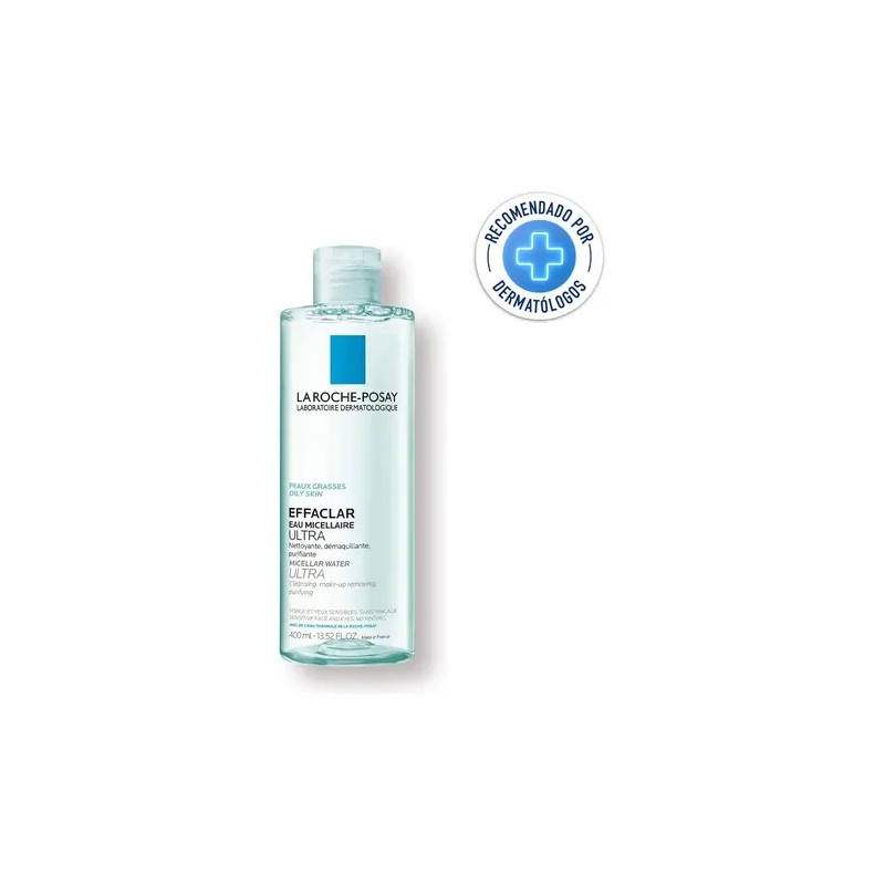 Agua Micelar Purificante Piel Grasa Effaclar 400ml