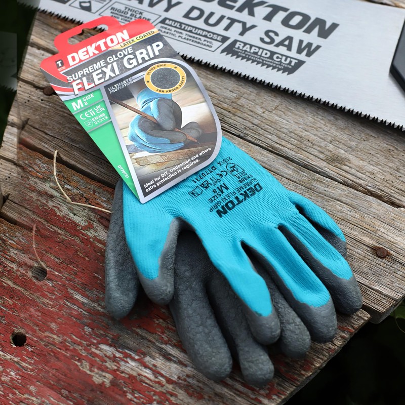 Dekton 8/M Flexi Grip Latex Coated Working Gloves | Ultimate