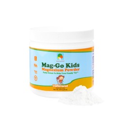 Raise Them Well Mag-Go Kids Magnesium Powder | Constipation Relief (Unflavored) | 140 Servings per Tub