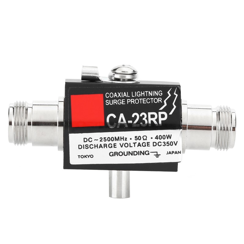 Walkie Talkie Antenna Arrestor Radio Repeater AntiThunder Antenna Surge Protector(CA-23RP