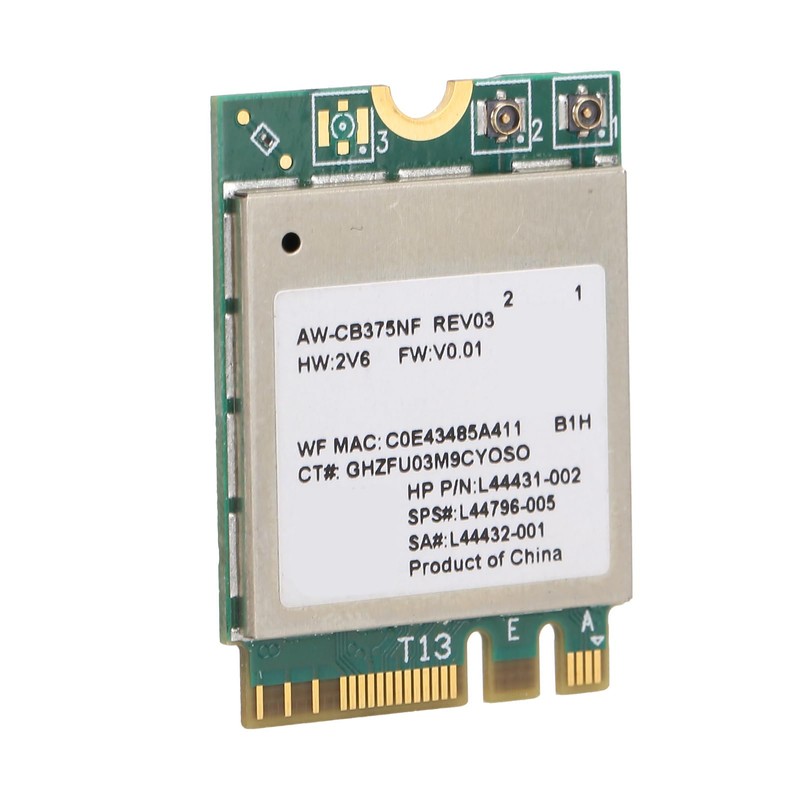 WiFi Module, 802.11a / B/G/N/AC RTL8822CE 2.4 5.0GHz BT 5.0