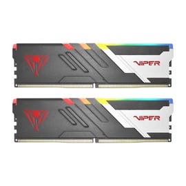 Patriot Viper Venom RGB DDR5 RAM 32GB (2X16GB) 6000MT/s CL30 UDIMM Desktop Gaming Memory Kit - PVVR532G600C30K
