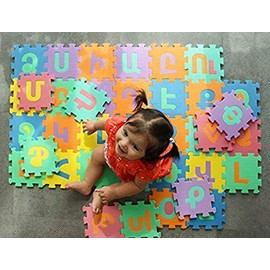 Ayl Gorg Armenian Alphabet Foam Floor Puzzle Mat (Eastern Armenian)