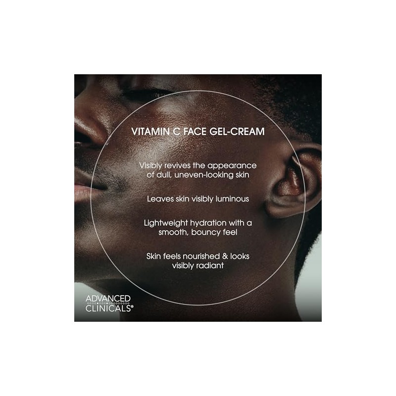 ADVANCED CLINICALS CREMA GEL FACIAL VITAMINA C ILUMINADORA ANTI-EDAD CON