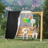 Kasla Outdoor Swing Cover for A Frame Patio Swing, 89"L×50"W×77"H