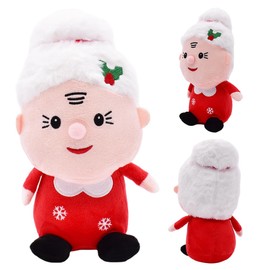SWZY Christmas Doll Stuffed Plush Toy, Santa Doll for Xmas Home Decor Gifts,Claus Plush Doll for Boys and Girls Party Doll -23cm