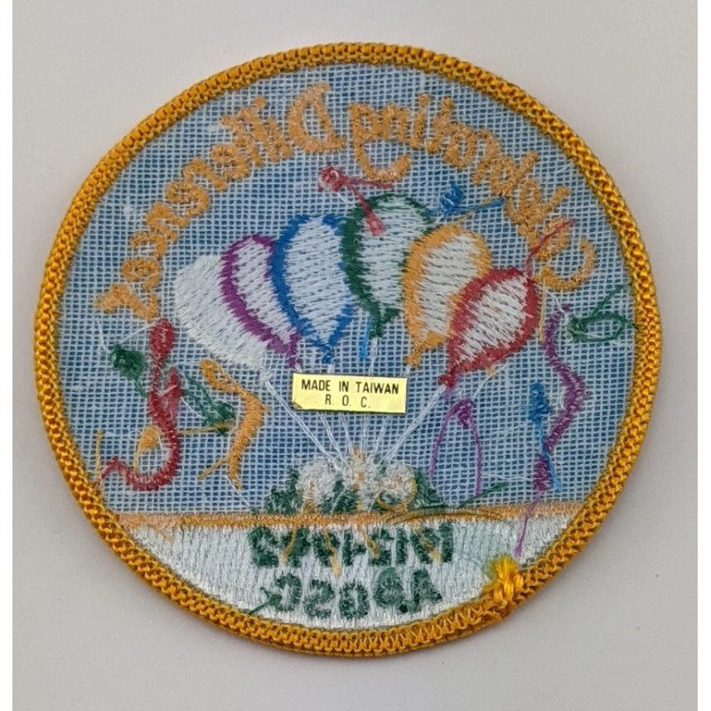 Celebrating Differences Arkansas Post Girl Scout Council Patch 1912-1992 Vintage