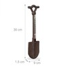 Relaxdays Outdoor Thermometer Analogue Cast Iron Garden Thermometer Wall Antique