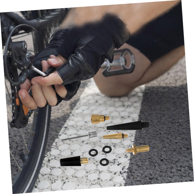 BESPORTBLE 2sets Adapter Tools Ball Pump Needle Bike Tire Pump