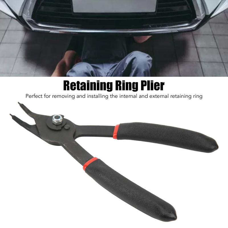 6in Snap Ring Plier Steel Construction Internal External Circlip Plier