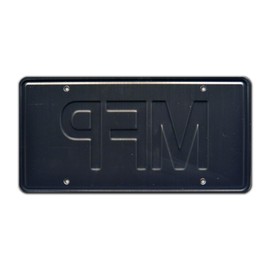 Mad Max | Main Force Patrol | Metal Stamped License Plate