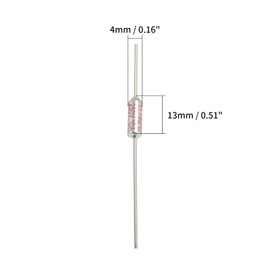 Fielect 10Pcs Fast Blow Thermal Fuses 192 Degree Celsius Thermal Cutoffs Fuse Circuit Cut-Off Temperature Thermal Fuse 250V 10A