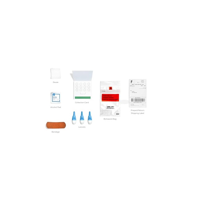 Everlywell Hepatitis C Test - at-Home Collection Kit - Discreet,