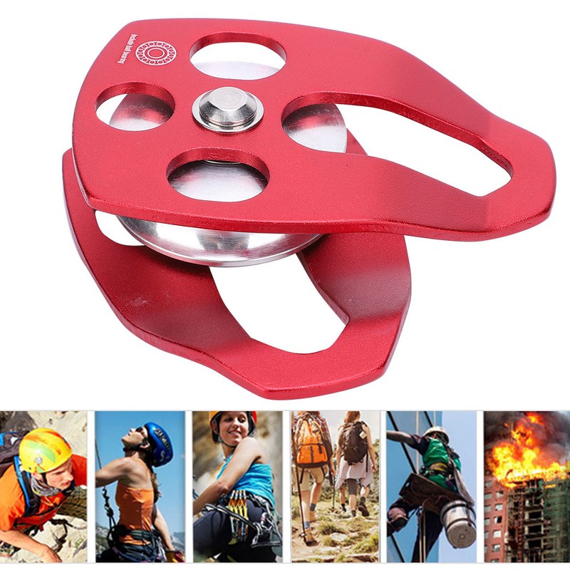 30KN Large Single Pulley Bearing Sheave Sliding Side Plate for