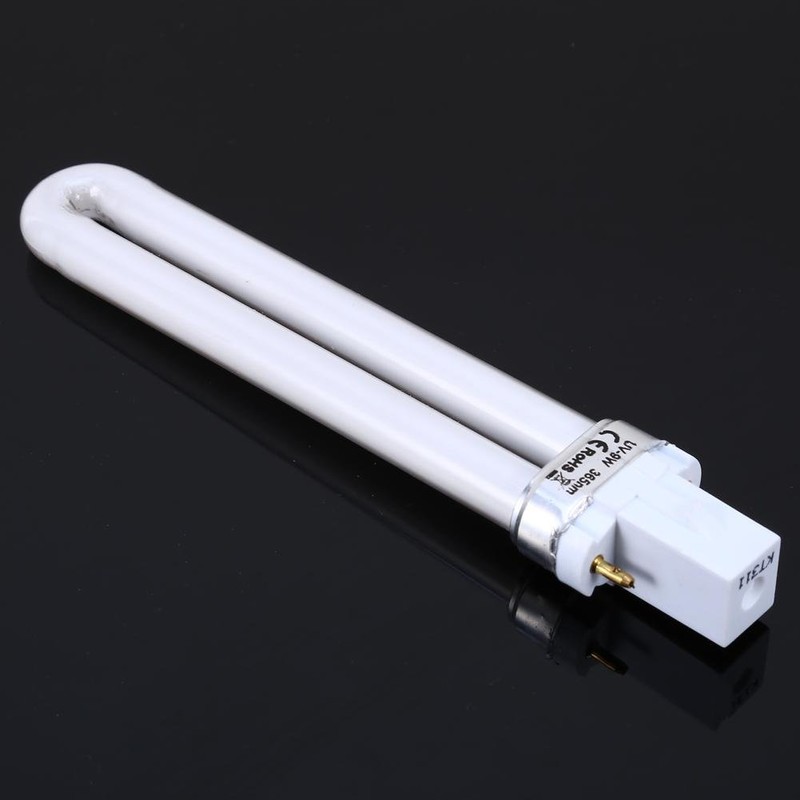 Nail Light Bulbs, UV Lamp Light Replacement 9W 365nm Nail